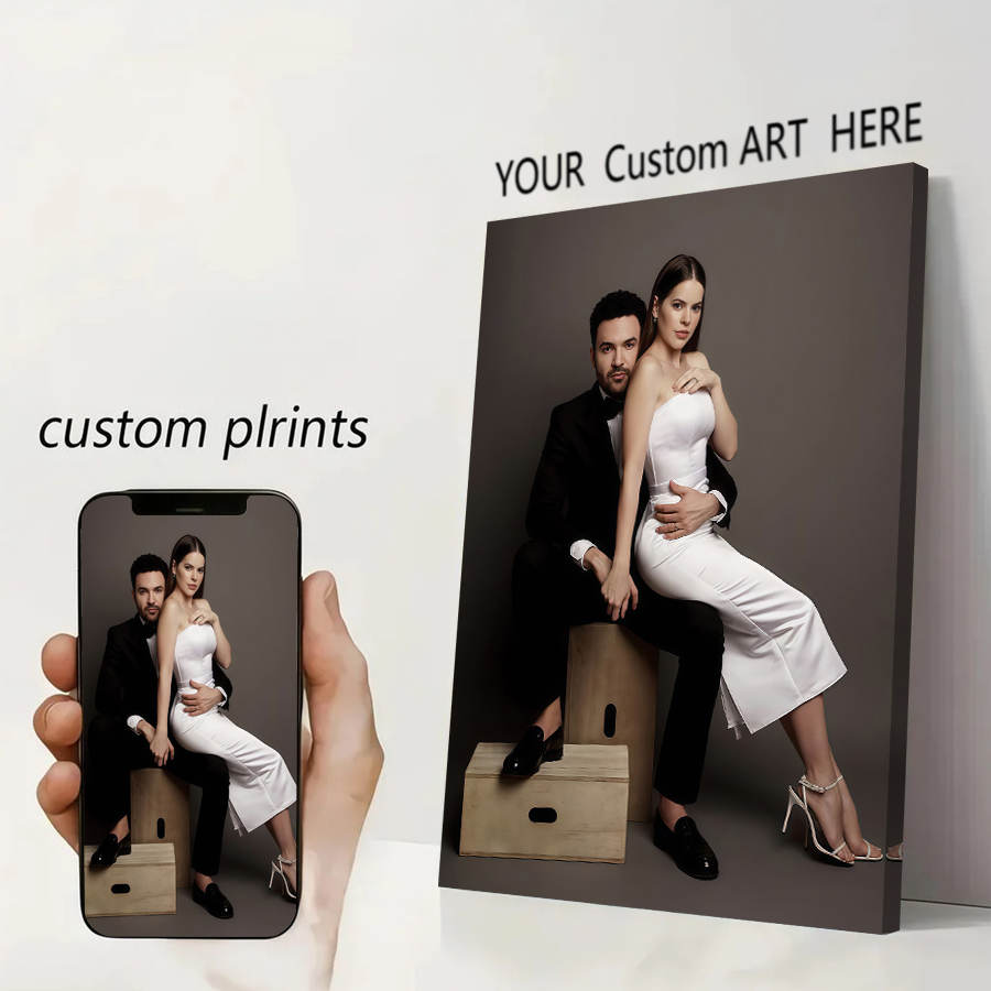 Custom Print Canvas Poster Ani - Home Textiles & Decorations recension och pris
