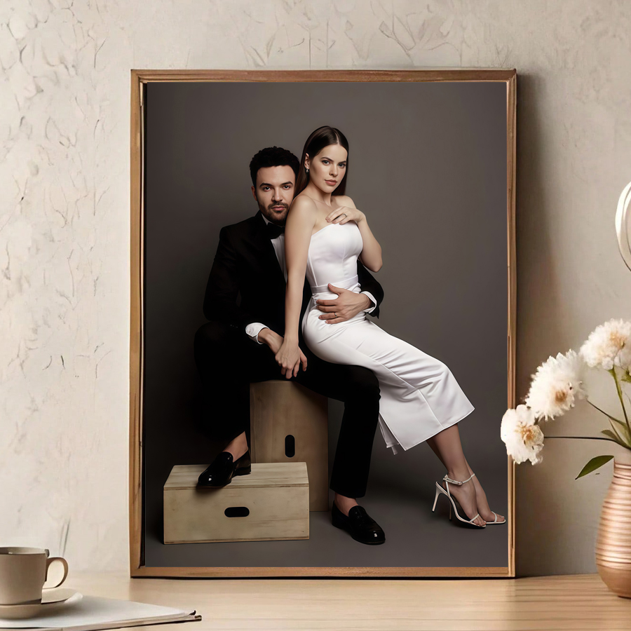 Custom Print Canvas Poster Ani - Home Textiles & Decorations recension och pris