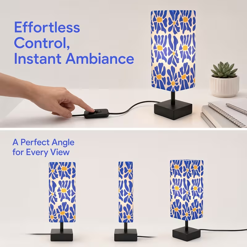 Modern Colorful Floral Table L - Home Textiles & Decorations recension och pris