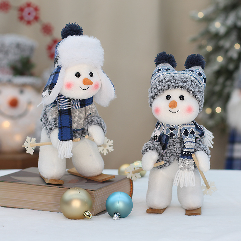 Premium Christmas Blue Fabric  - Home Textiles Premium recension och pris