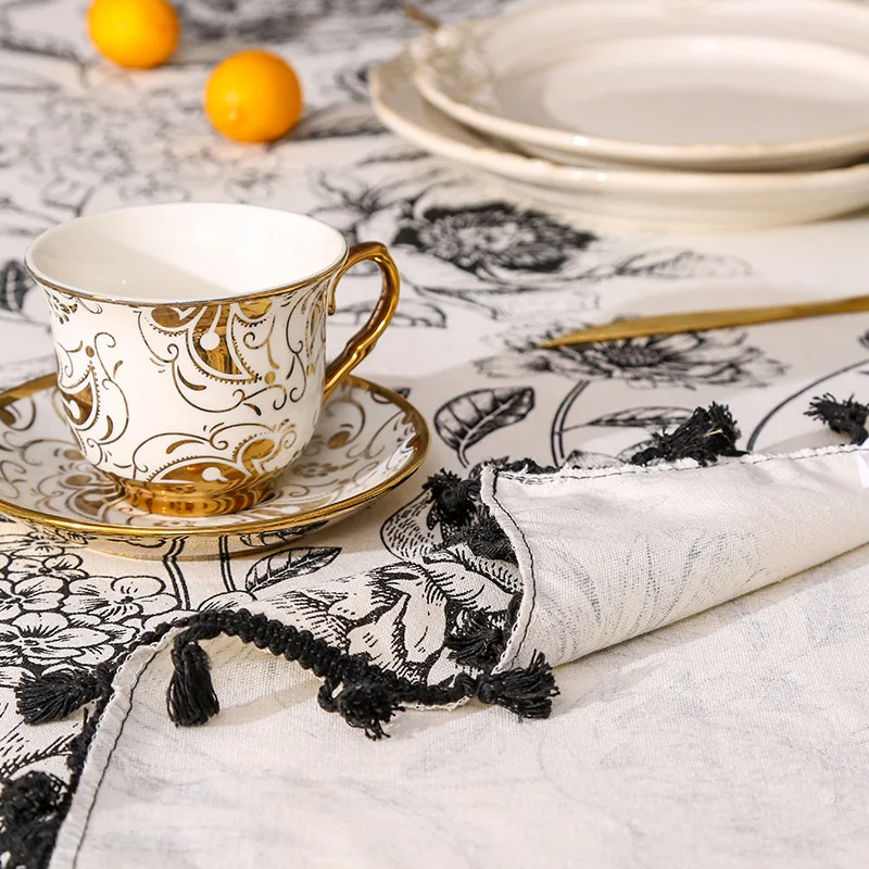 Flower Pattern Tablecloth Hot  - Home Textiles Sale recension och pris