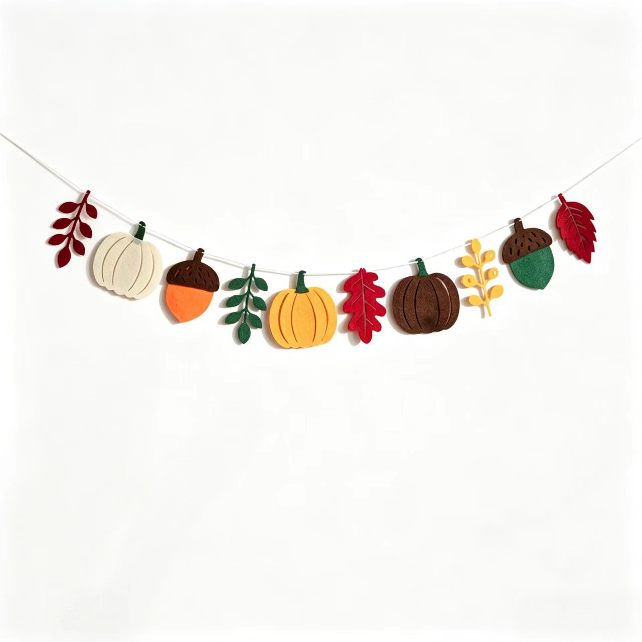 Autumn Pumpkin Leaves Flag Har - Home Textiles & Decorations recension och pris
