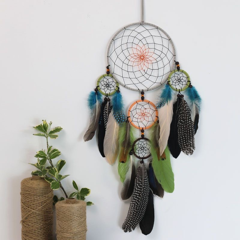 Vintage Multi-Circle Feather D - Home Textiles & Decorations recension och pris
