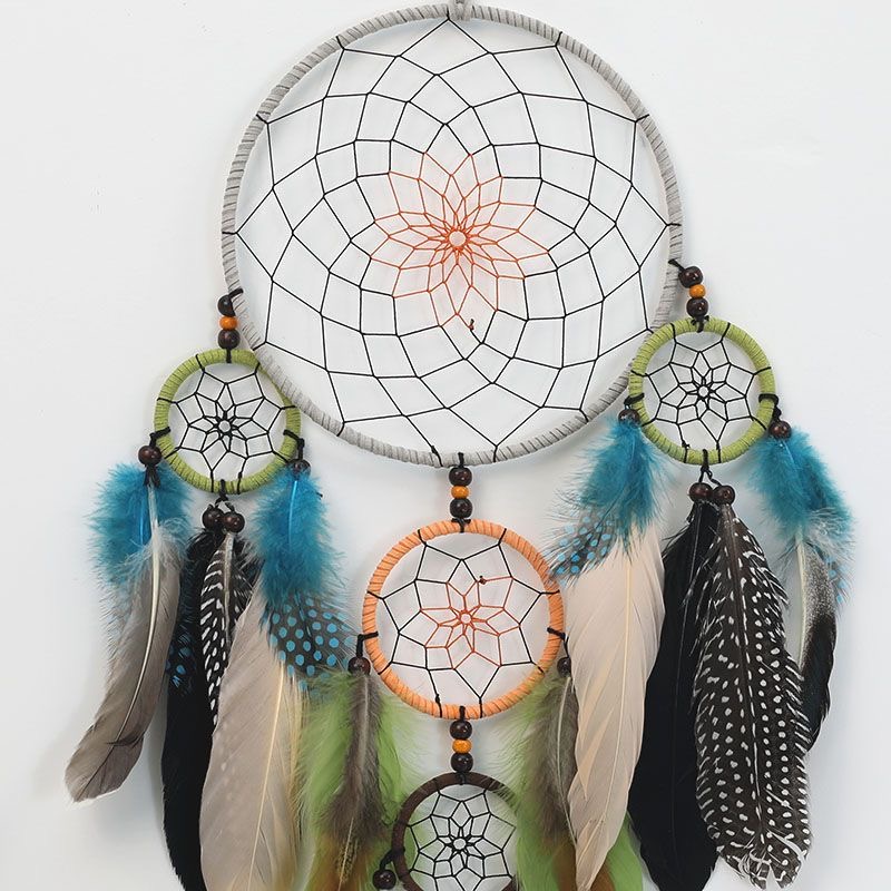 Vintage Multi-Circle Feather D - Home Textiles & Decorations recension och pris