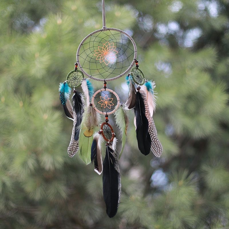 Vintage Multi-Circle Feather D - Home Textiles & Decorations recension och pris