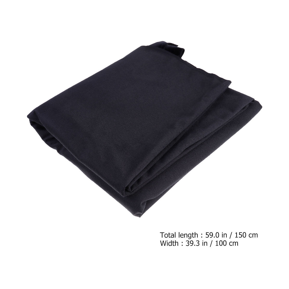 Black DIY Fabric Flannelette C - Home Textiles & Decorations recension och pris