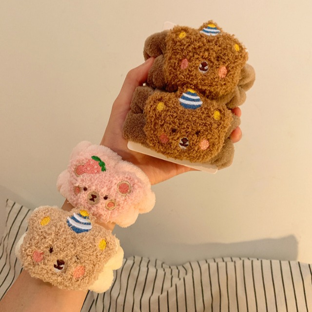 1Pair Cartoon Bear Face Wash H - Home Textiles Face Towel recension och pris