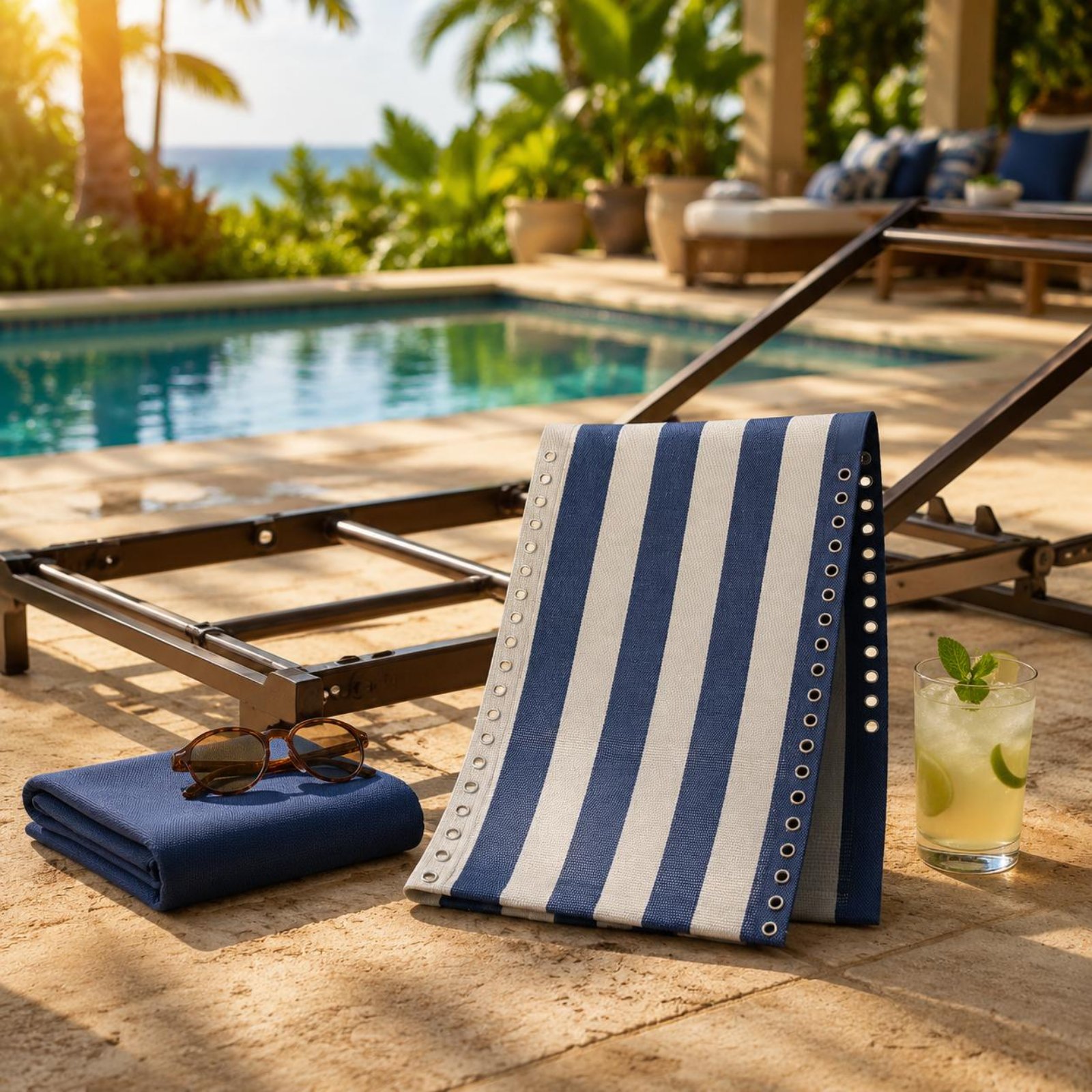 Recliner Textile Panel Striped - Home Textiles & Decorations recension och pris