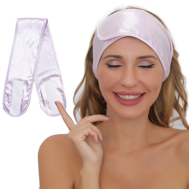 Women Silky Satin Adjustable S - Home Textiles Face Towel recension och pris